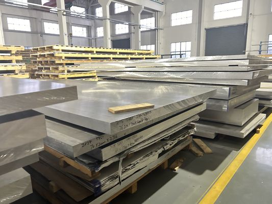Perlengkapan yang dapat disesuaikan untuk bidang kedirgantaraan 7075 T7351 Aluminium Plate